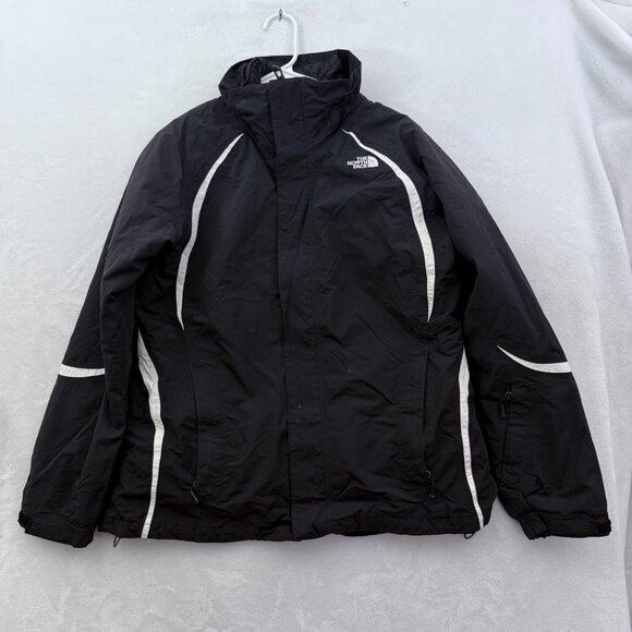 The North Face 3 in 1 Hyvent Jacket Womens L Black Full Zip Ski Waterproof - Picture 1 of 16